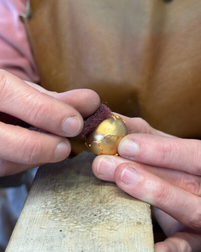 world-collection anfertigung bei Jan spille goldschmied aus hamburg